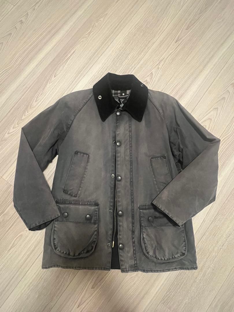 【オイル抜き】Barbour BEDALE ビデイル C36 ブラック 英国製