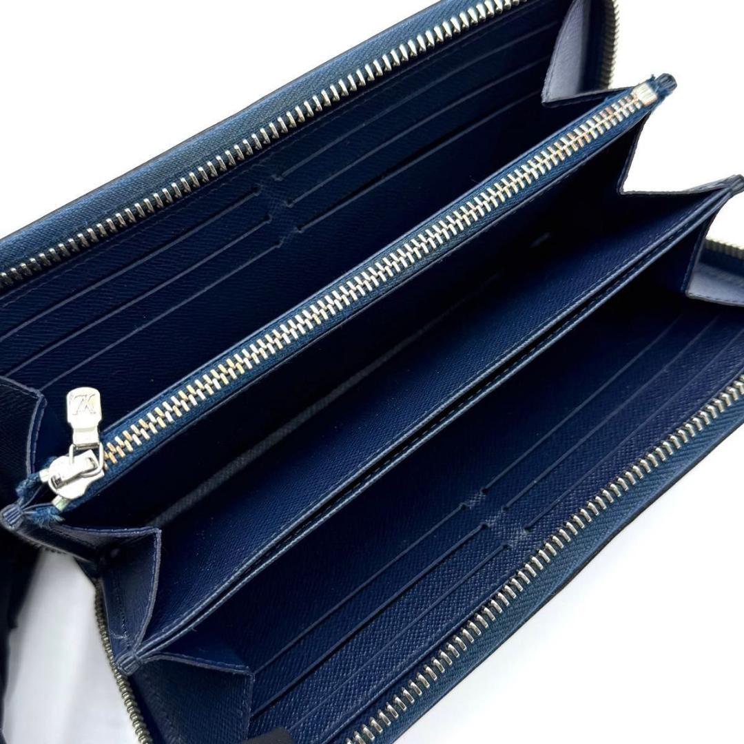 【極美品】ルイヴィトン エピ ジッピーウォレット NM 長財布 ブルー 新型 青