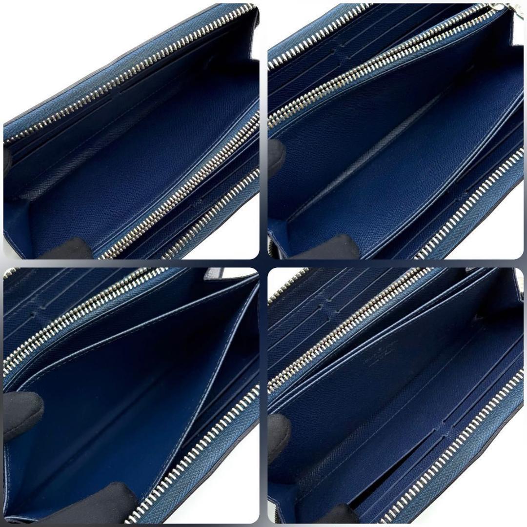 【極美品】ルイヴィトン エピ ジッピーウォレット NM 長財布 ブルー 新型 青