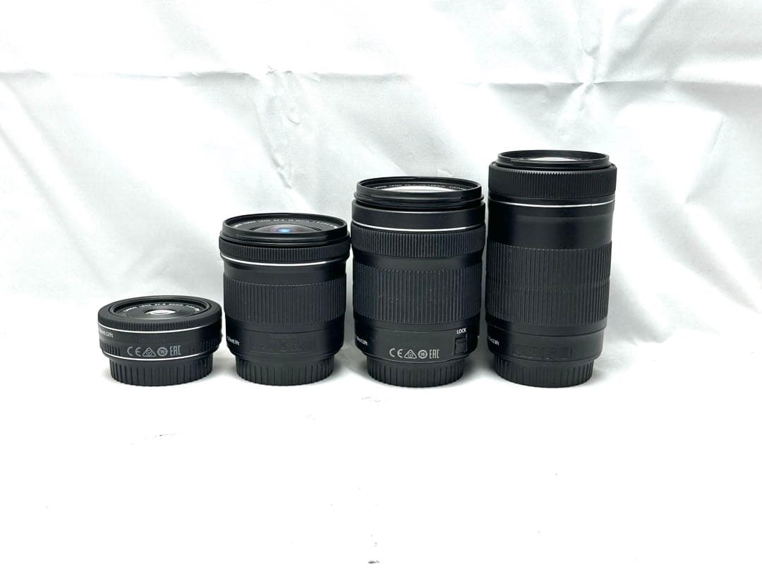 Canon EF-S ズームレンズ4本セット