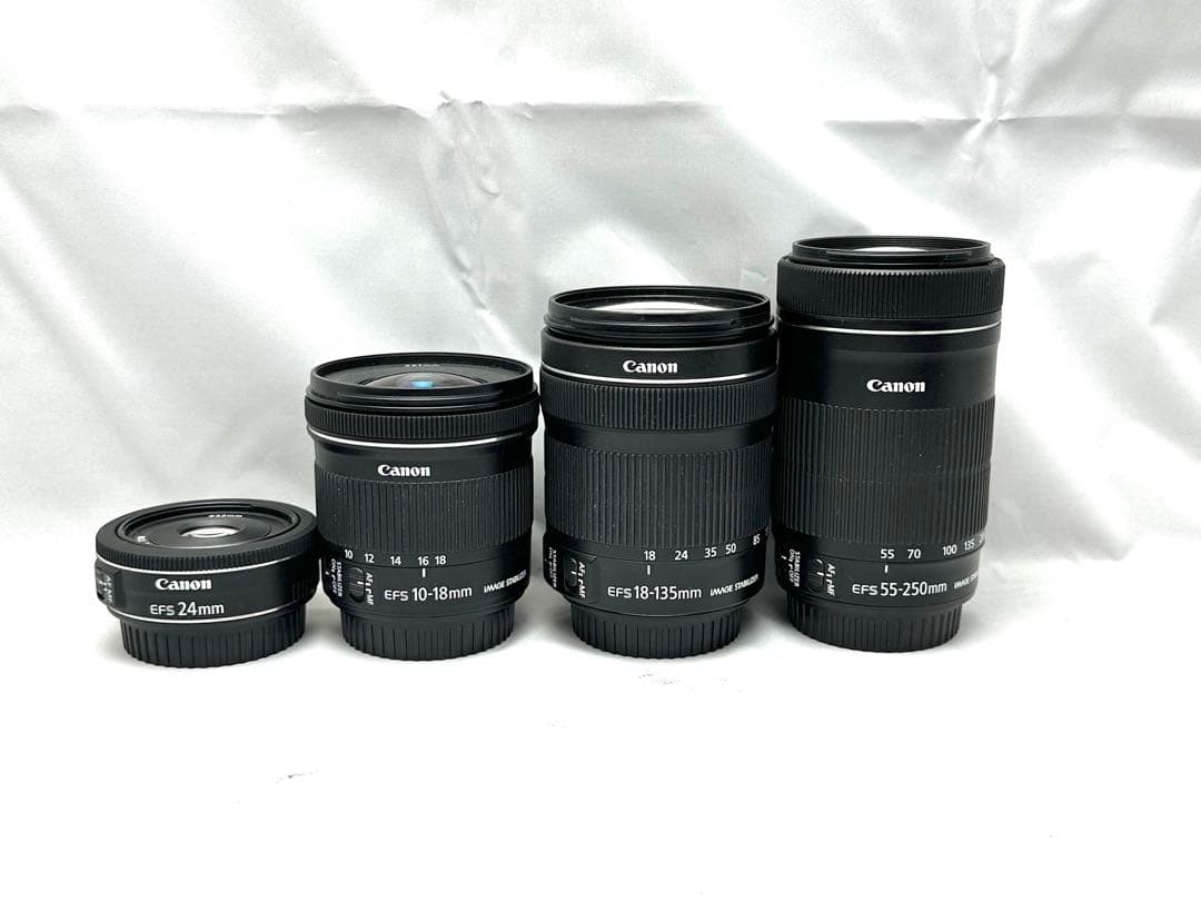 Canon EF-S ズームレンズ4本セット