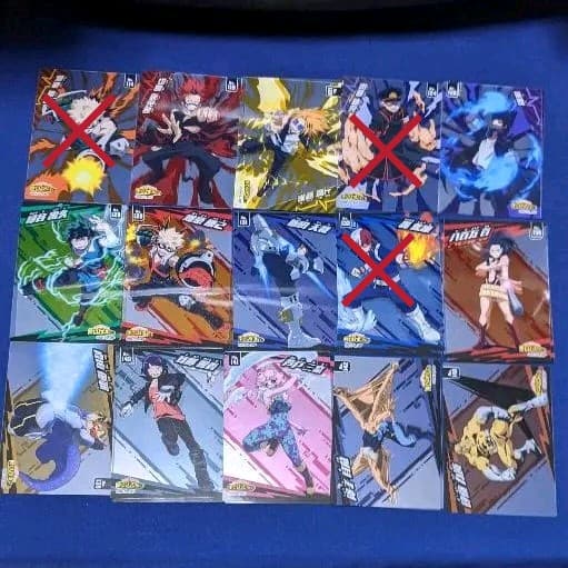 僕のヒーローアカデミア　クリアカードコレクション2〜4