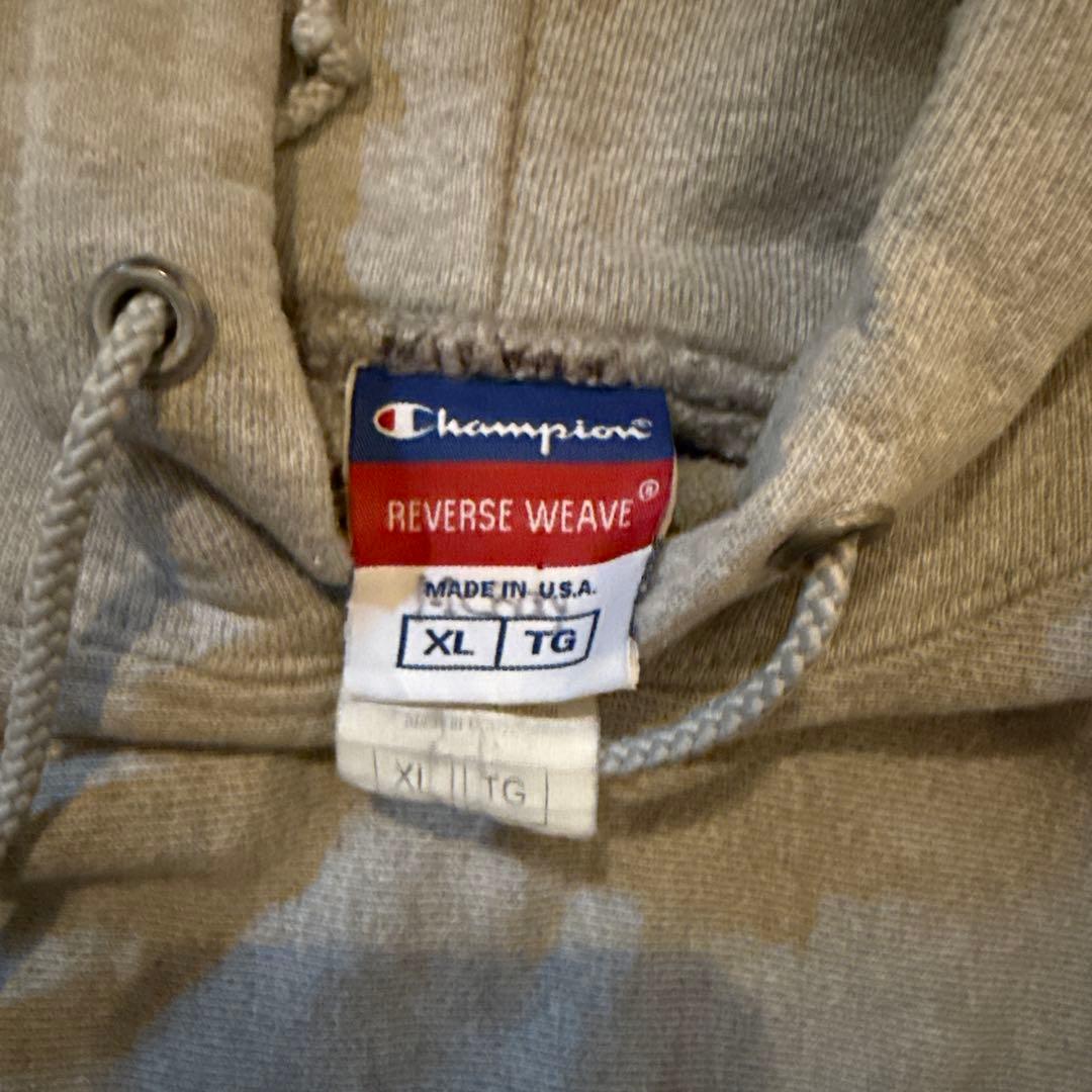 90s Champion USA製 パーカー 良色 (袖リブ難)