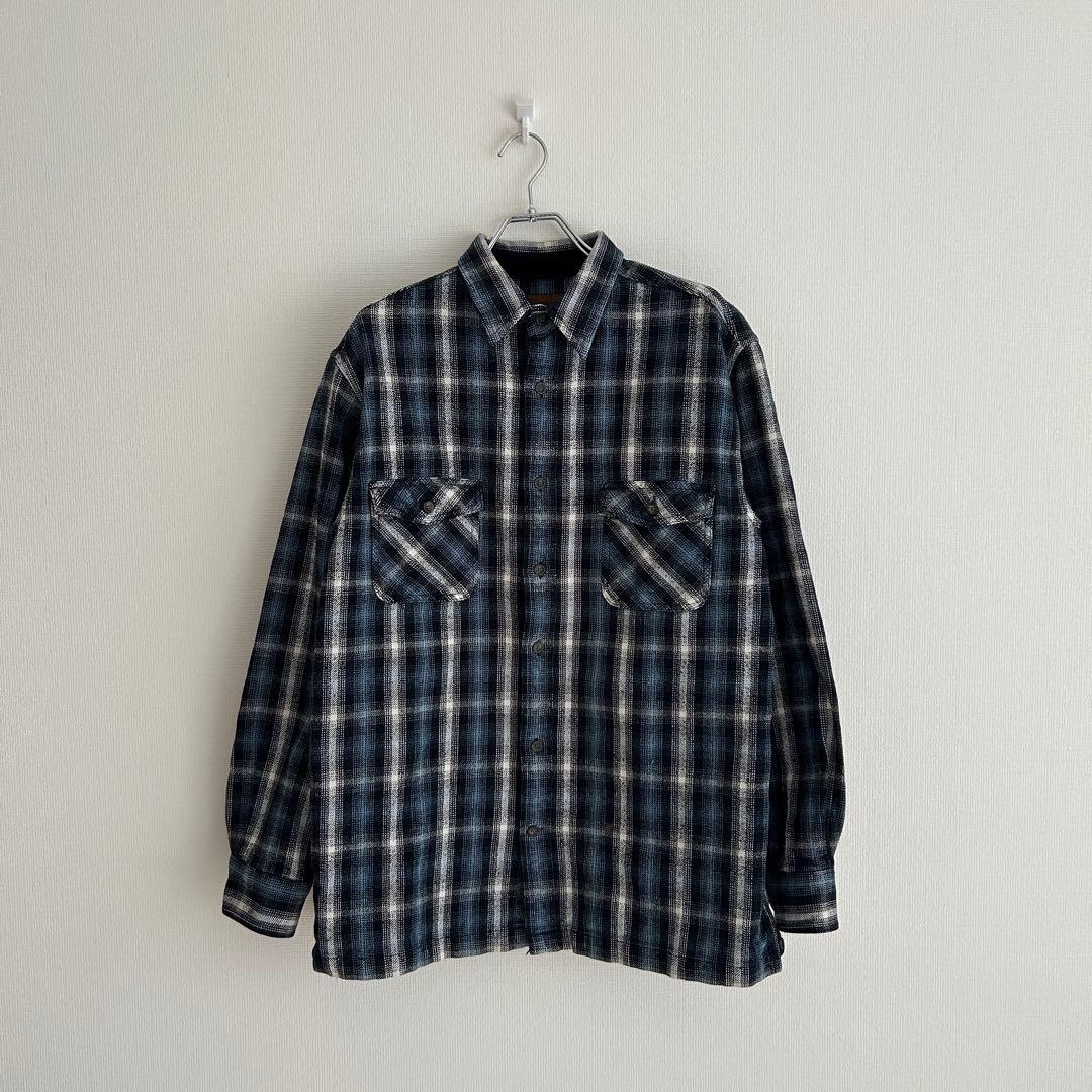 オ*ン様 セントジョンズベイ　オンブレ　ネルシャツ