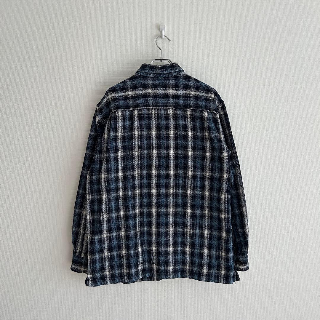 オ*ン様 セントジョンズベイ　オンブレ　ネルシャツ