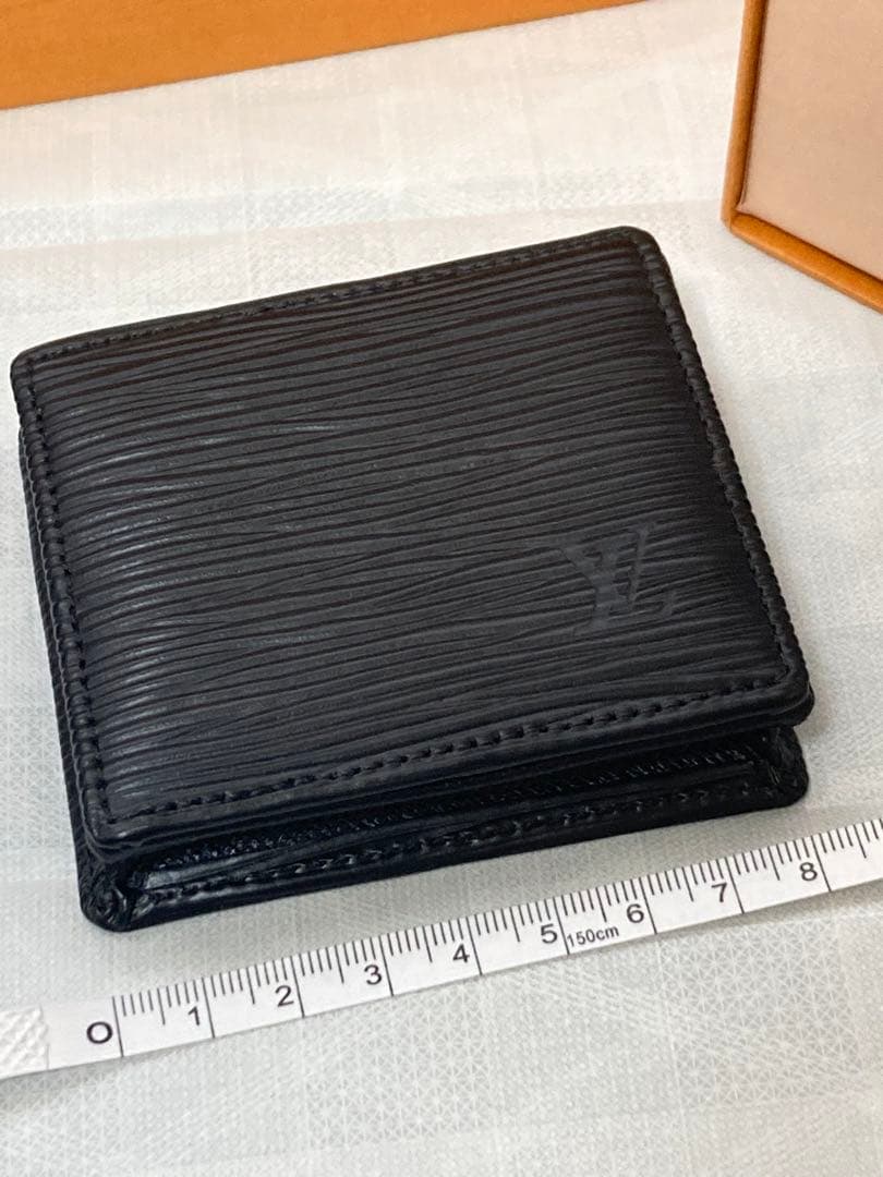 ルイヴィトン　ポルトフォイユ　エピ　ケース　新品未使用品　ブラック小銭入れ