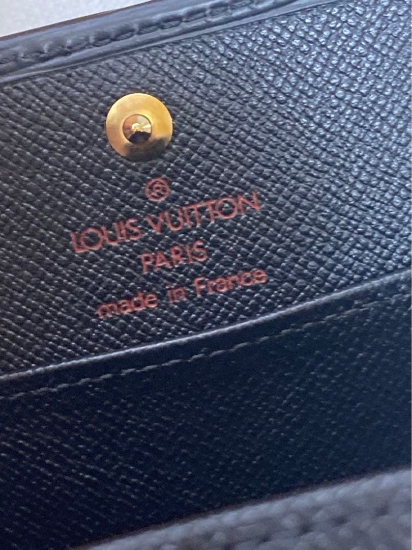 ルイヴィトン　ポルトフォイユ　エピ　ケース　新品未使用品　ブラック小銭入れ