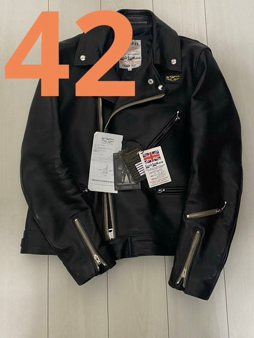 Lewis Leathers サイクロン　タイトフィット　４２　シープスキン