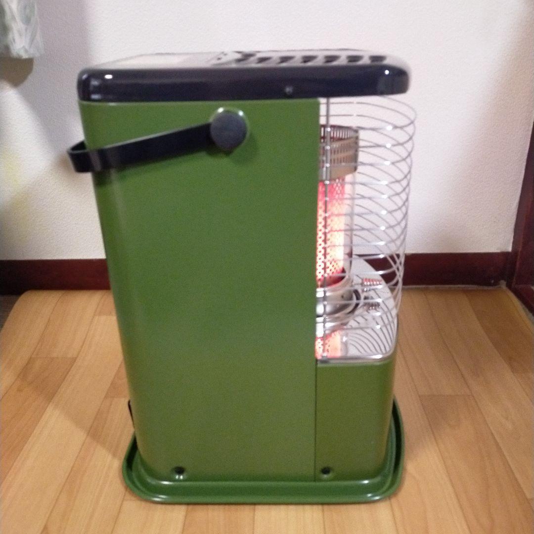 トヨトミ石油ストーブ グリーン コンパクト美品