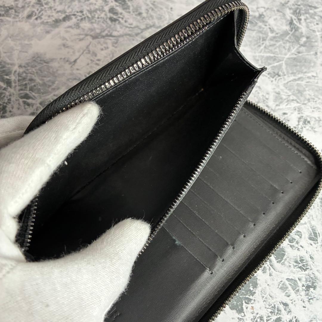 ✨LOUIS VUITTON✨　ルイヴィトン　長財布　ラウンドファスナー　黒