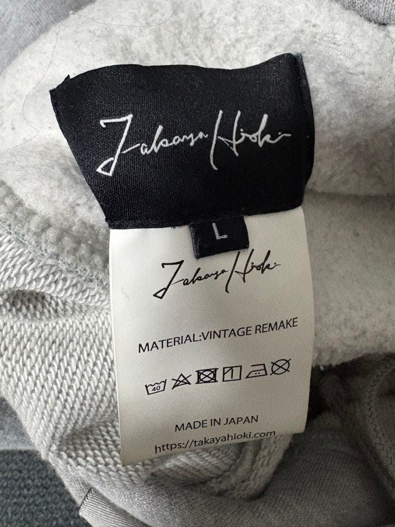トップス takaya hioki OLD STUSSY REMAKE HOODIE