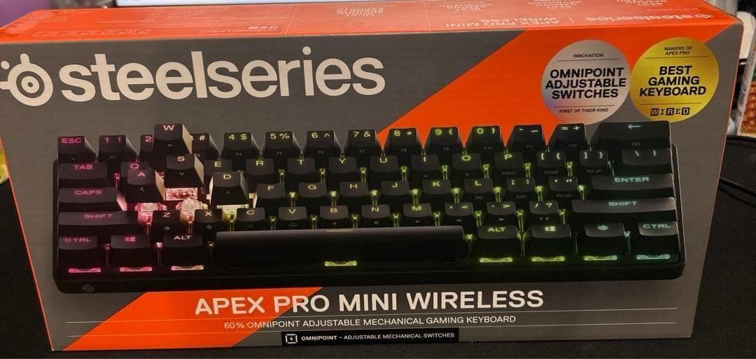 steelseries apex pro mini wireless新品・未開封