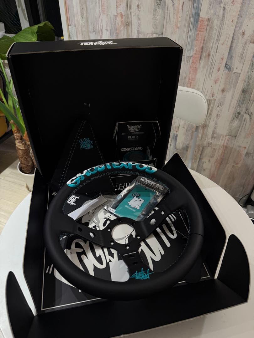 GHOST EXPOD ステアリング Tifany