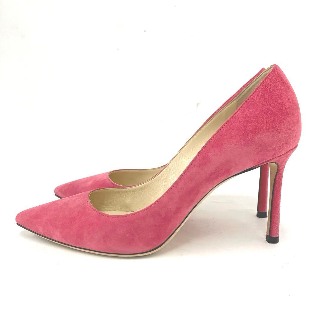 大人気☆JIMMY CHOO☆パンプス☆ピンヒール☆スエード☆ピンク