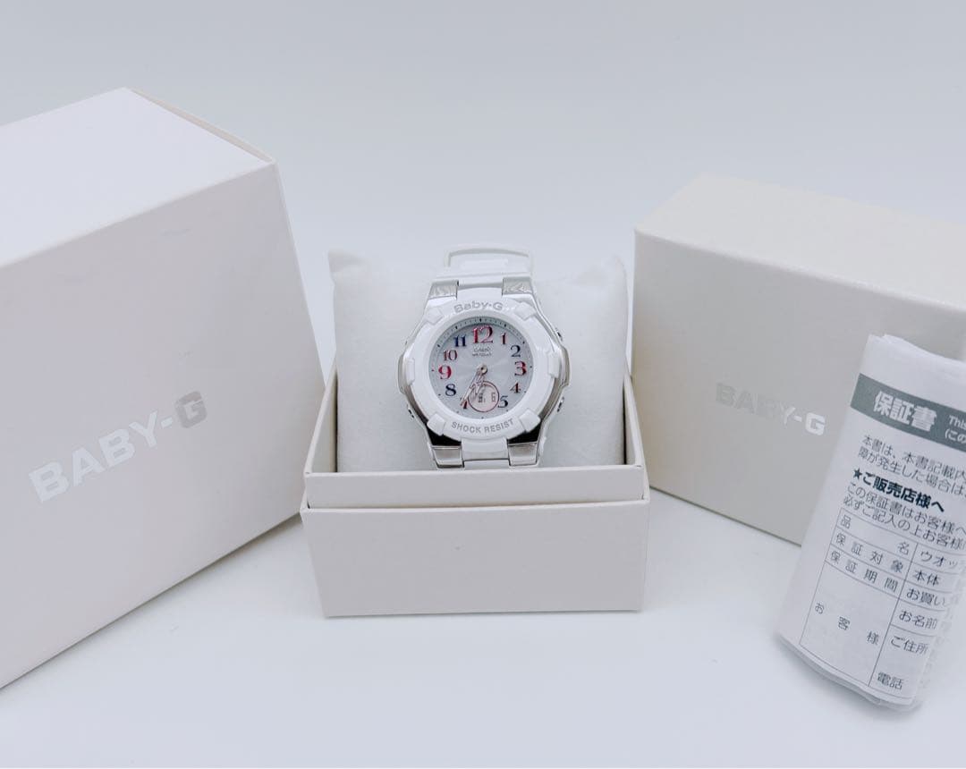 【極美品】腕時計 BABY-G ベビージー 電波ソーラー G-SHOCK
