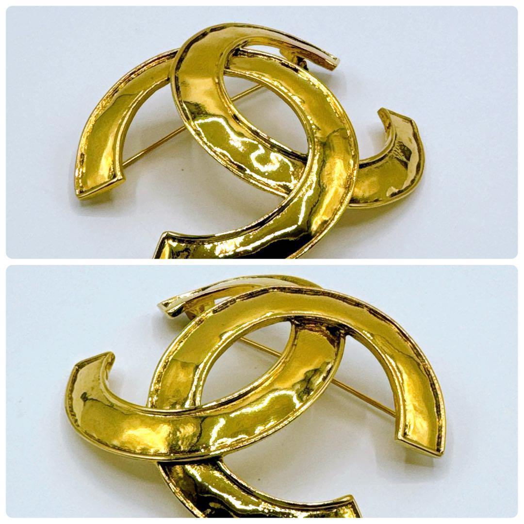 【美品】シャネル 94P ココマーク ブローチ レディース