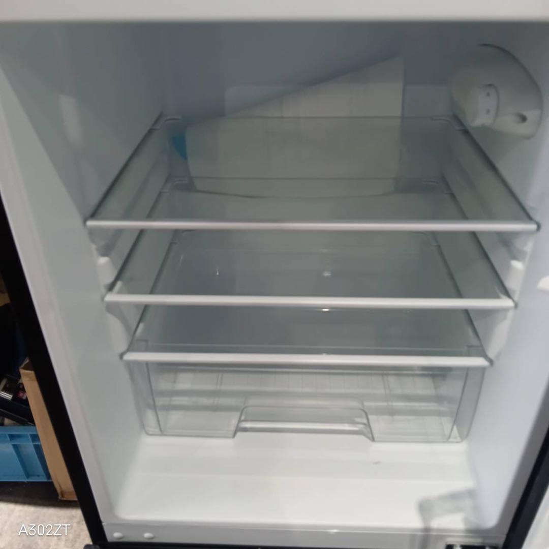 A255★2023年製★アイリスオーヤマ　黒　ブラック　一人暮らし