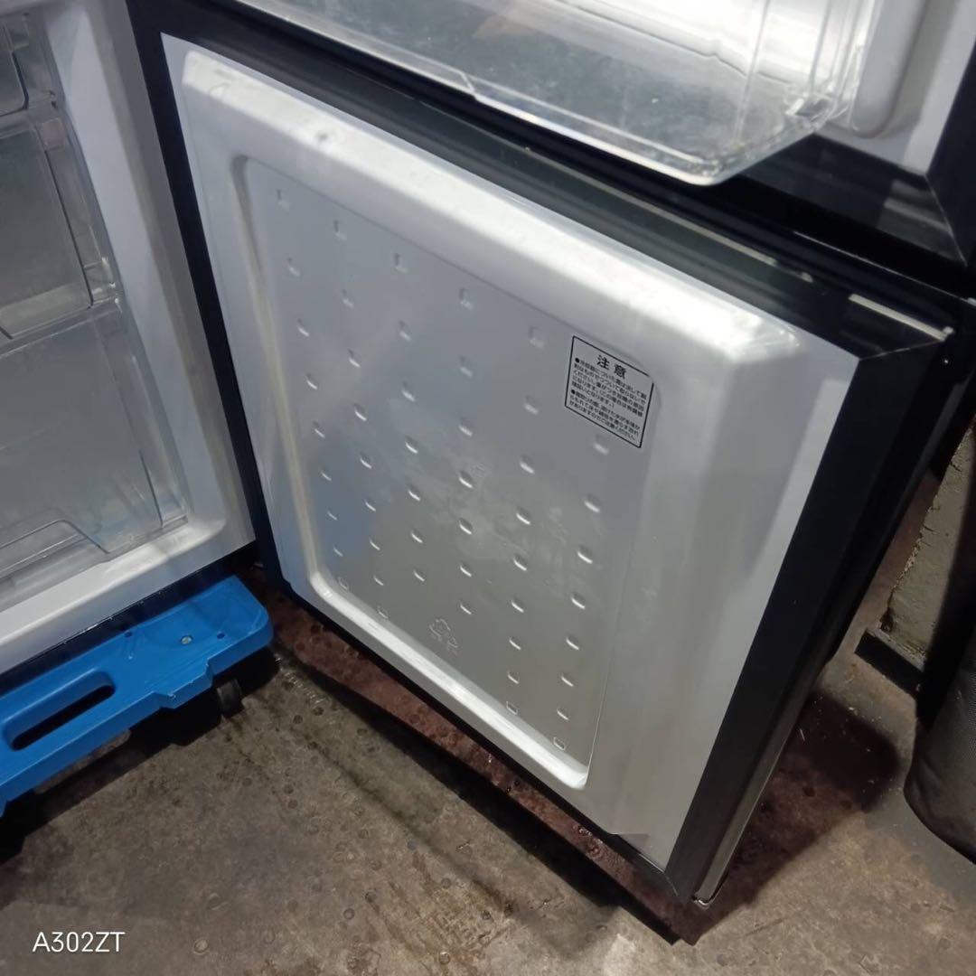 A255★2023年製★アイリスオーヤマ　黒　ブラック　一人暮らし