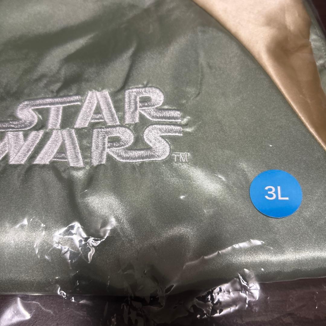 R*◎様 STAR WARS グローグーグリーンスカジャン