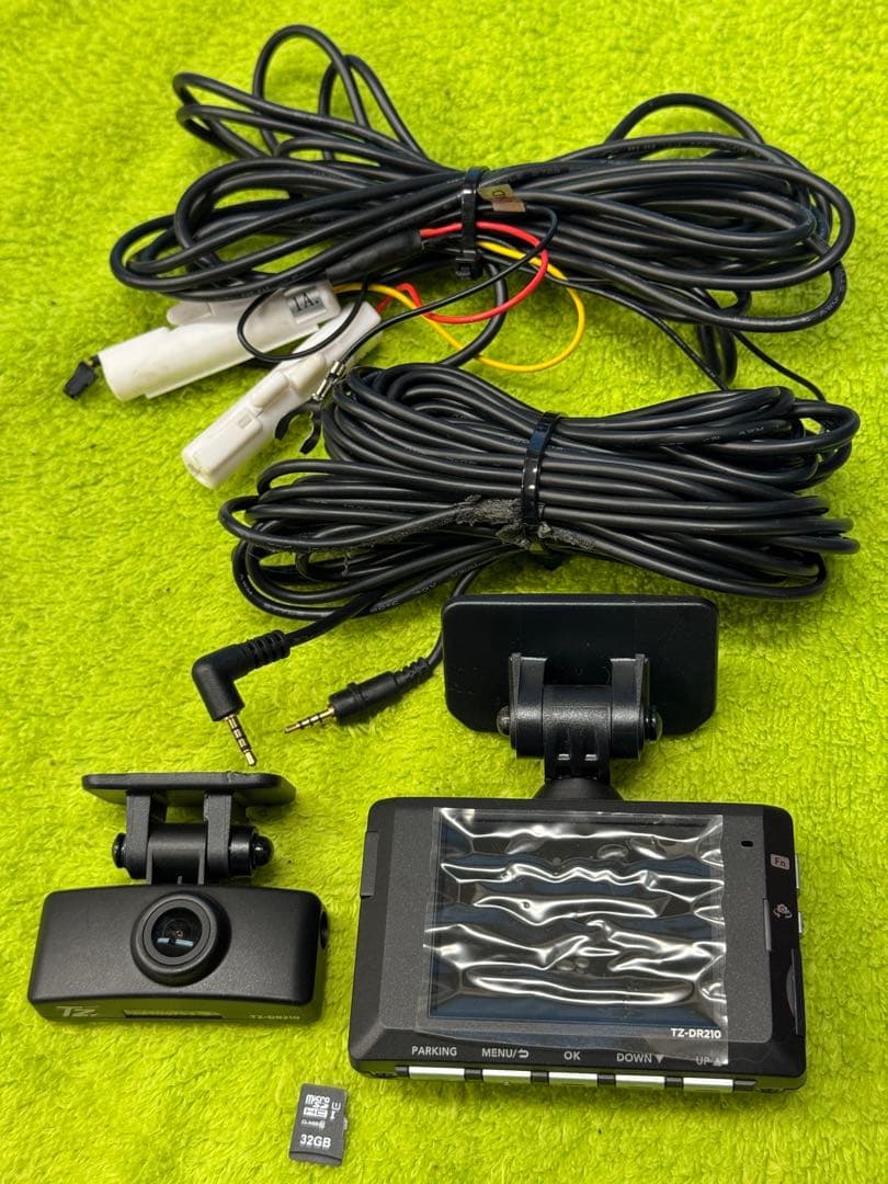 コムテック（トヨタ純正）★TZ-DR210 ドライブレコーダー 前後カメラ