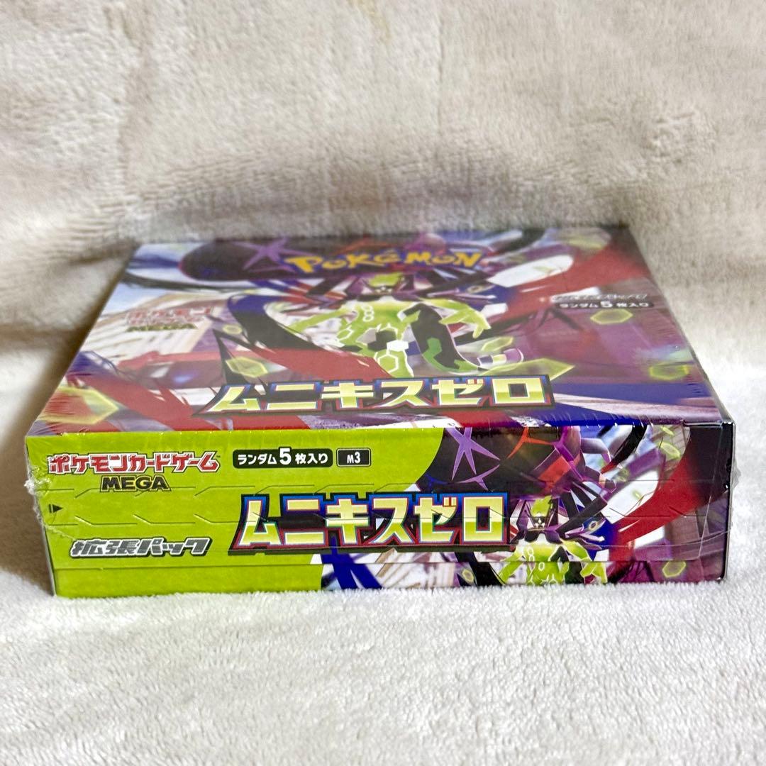 シュリンク付　ポケモンカードゲーム MEGA ムニキスゼロ 1box 拡張パック