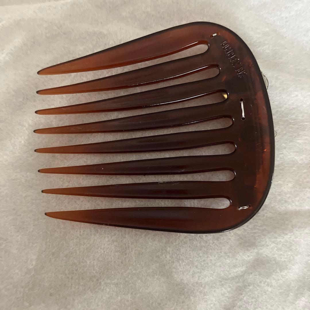 [まっく]コンプレックスビズ　フレンチコーム　パープル色