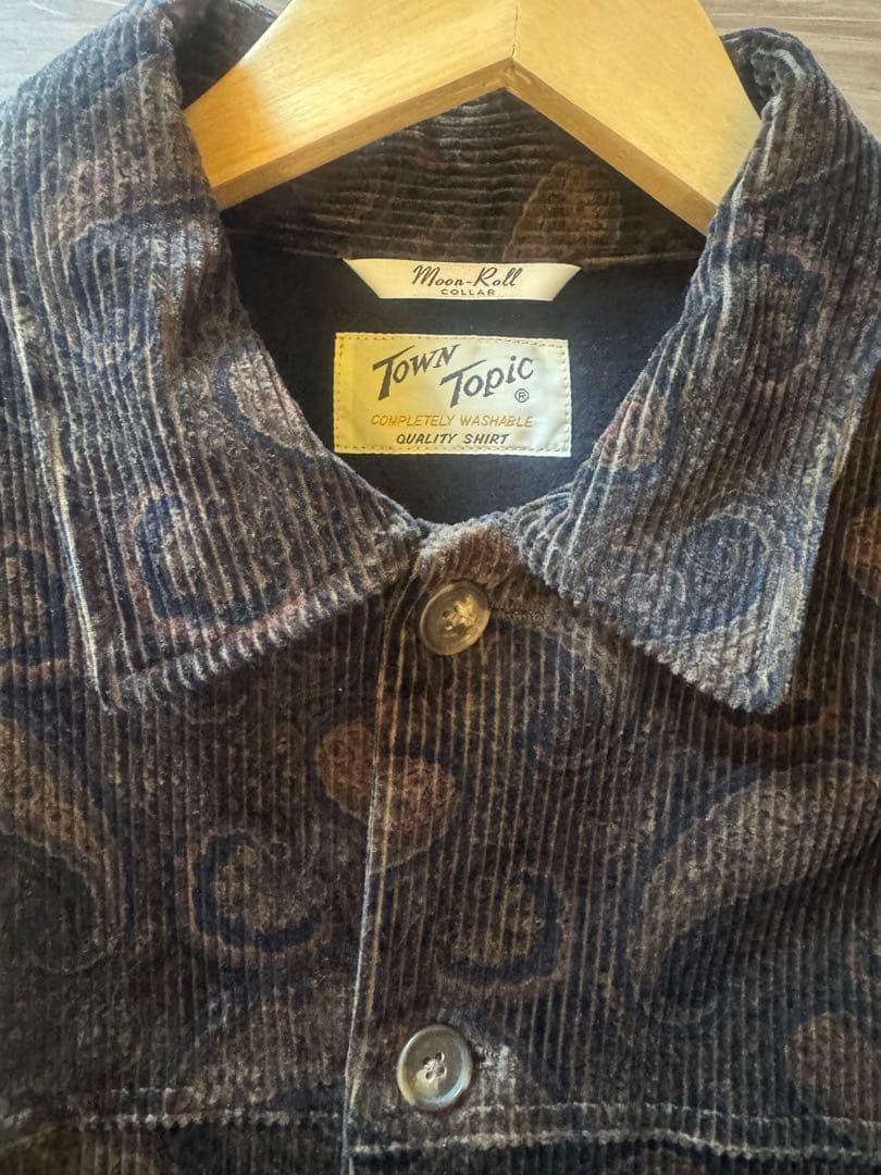 M*R様 town topic タウントピック　ペイズリー柄ジャケット