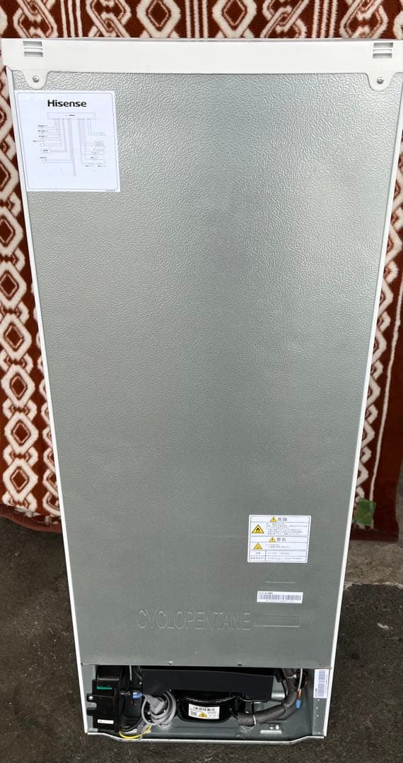 Hisense中古冷蔵庫 162L 2023年製 形名HRーD15F
