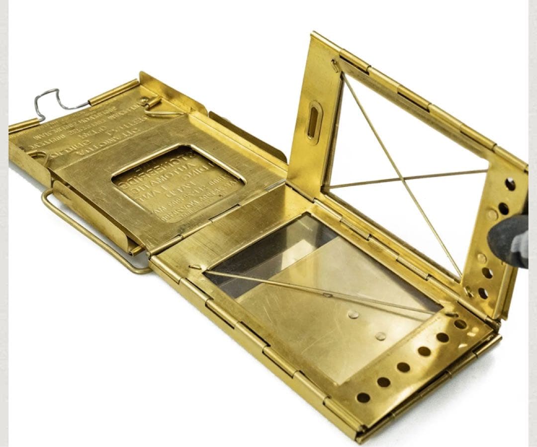 ★新品未開封★ストーンブリッジ フォールディング キャンドルランタン 真鍮