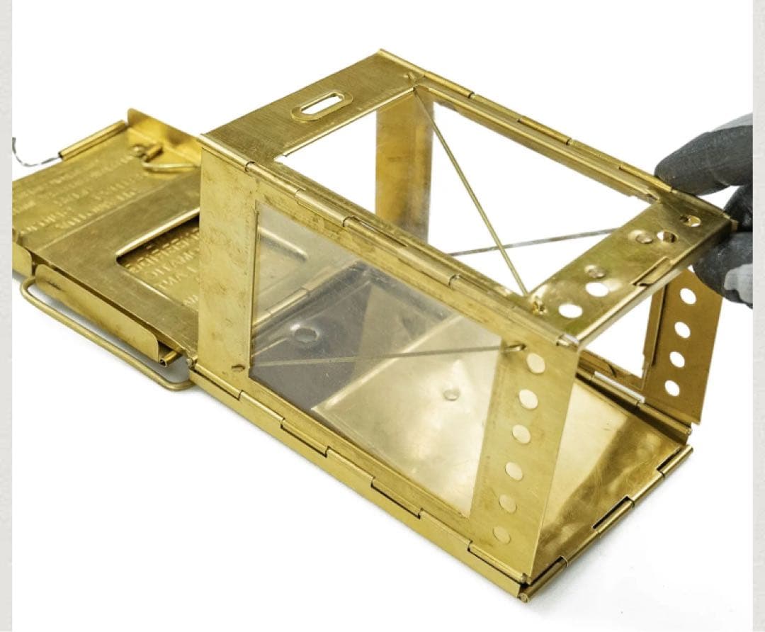 ★新品未開封★ストーンブリッジ フォールディング キャンドルランタン 真鍮