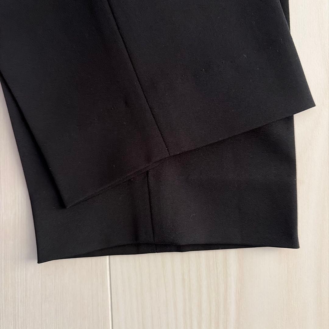 ICB 黒 ノーカラー　ジャケット　パンツスーツ 上下セット