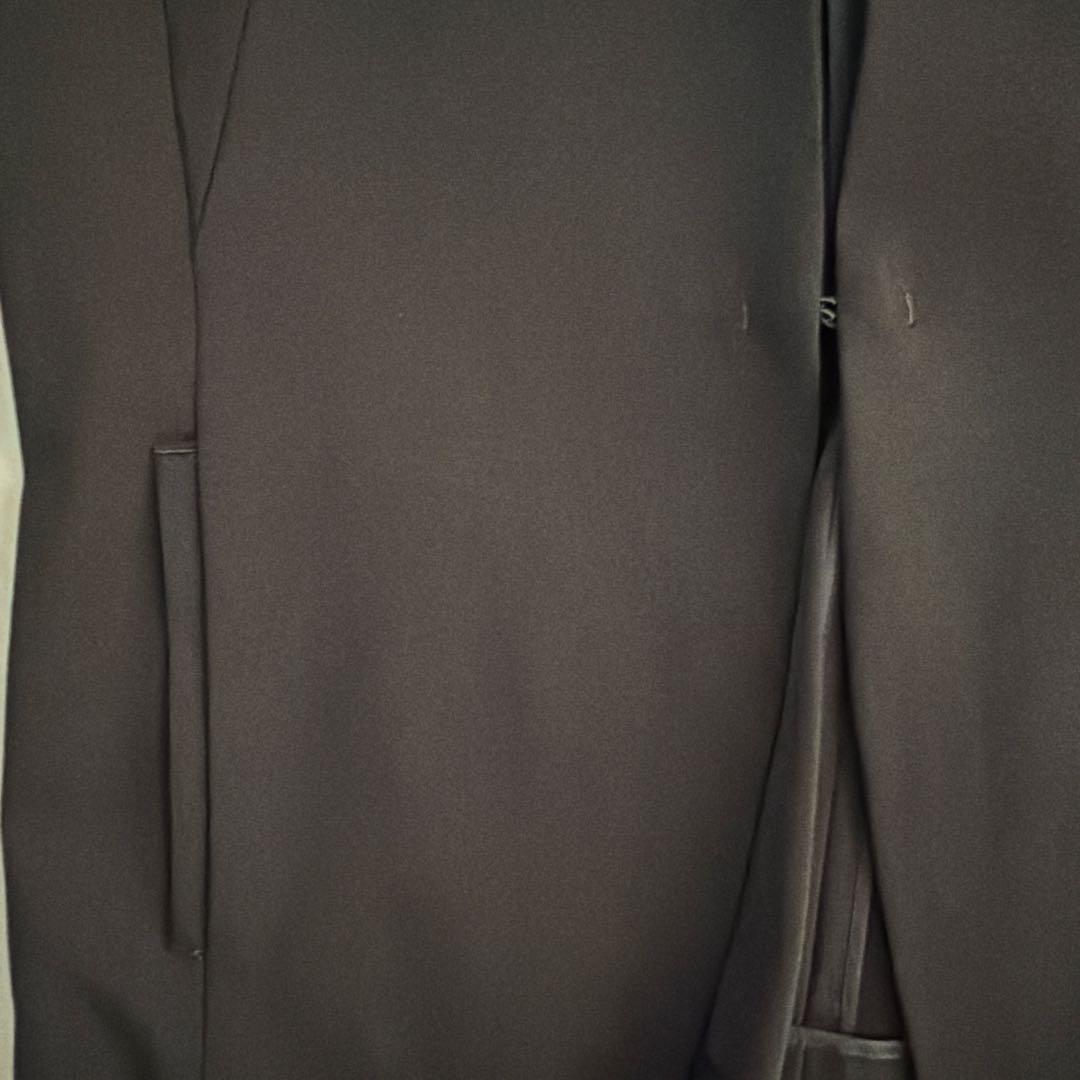 ICB 黒 ノーカラー　ジャケット　パンツスーツ 上下セット