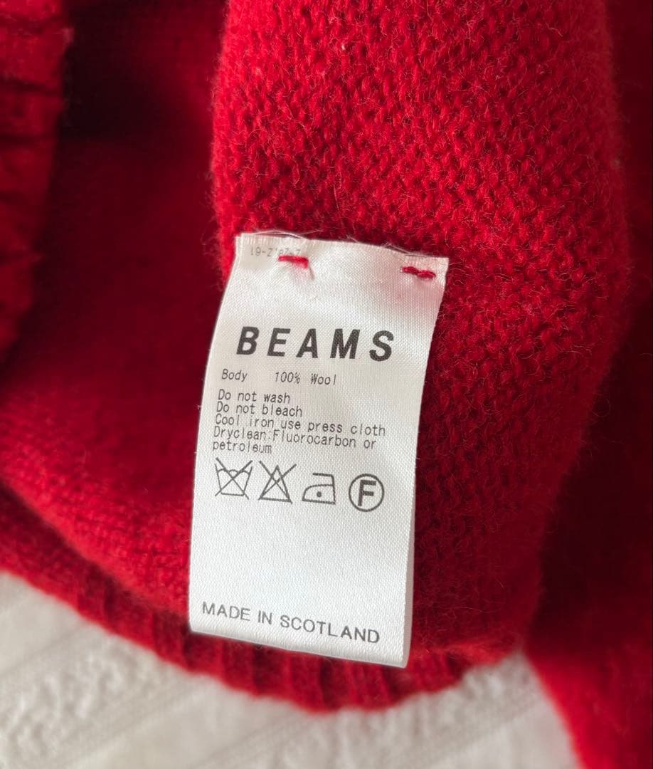 BEAMS PLUS シェットランドニット M ジャミーソンズ シャギードッグ