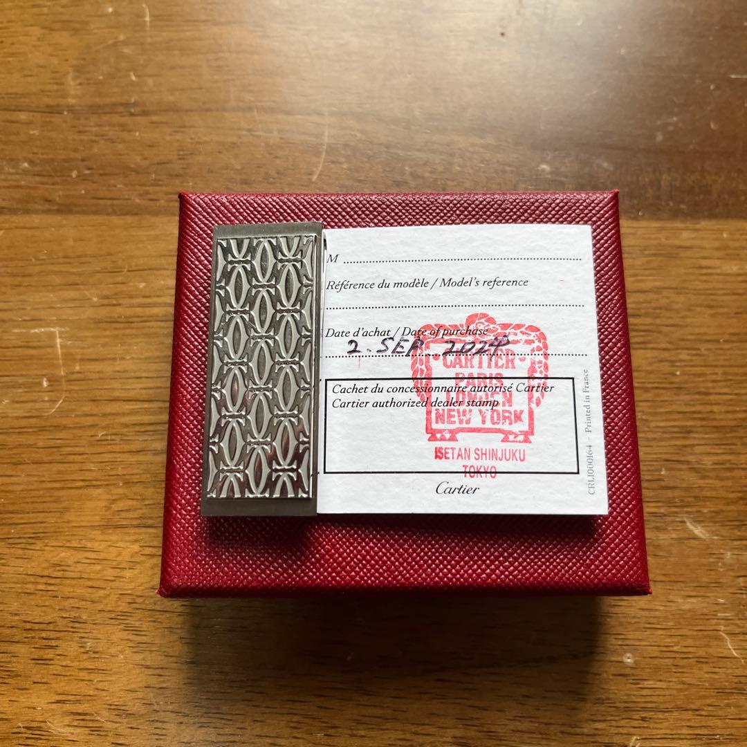Cartier 幾何学模様 マネークリップ