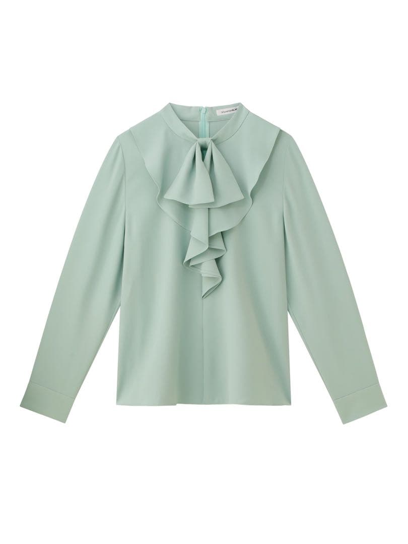 （専用　すずらんさん）エムプルミエ　リボンタイラッフルフリルブラウス