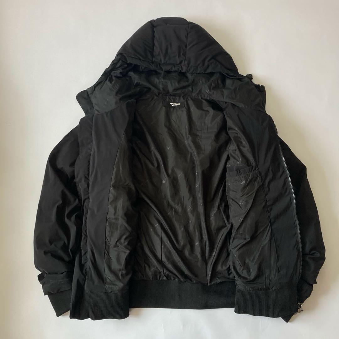 ウノピュウノウグァーレトレ リラックス サークルロゴプリント中綿ジャケット