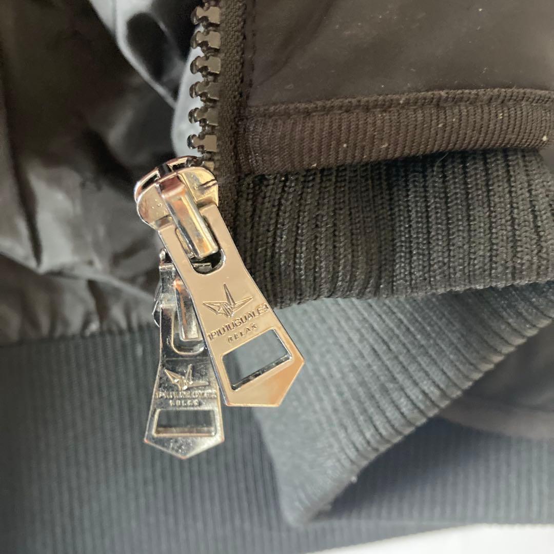 ウノピュウノウグァーレトレ リラックス サークルロゴプリント中綿ジャケット