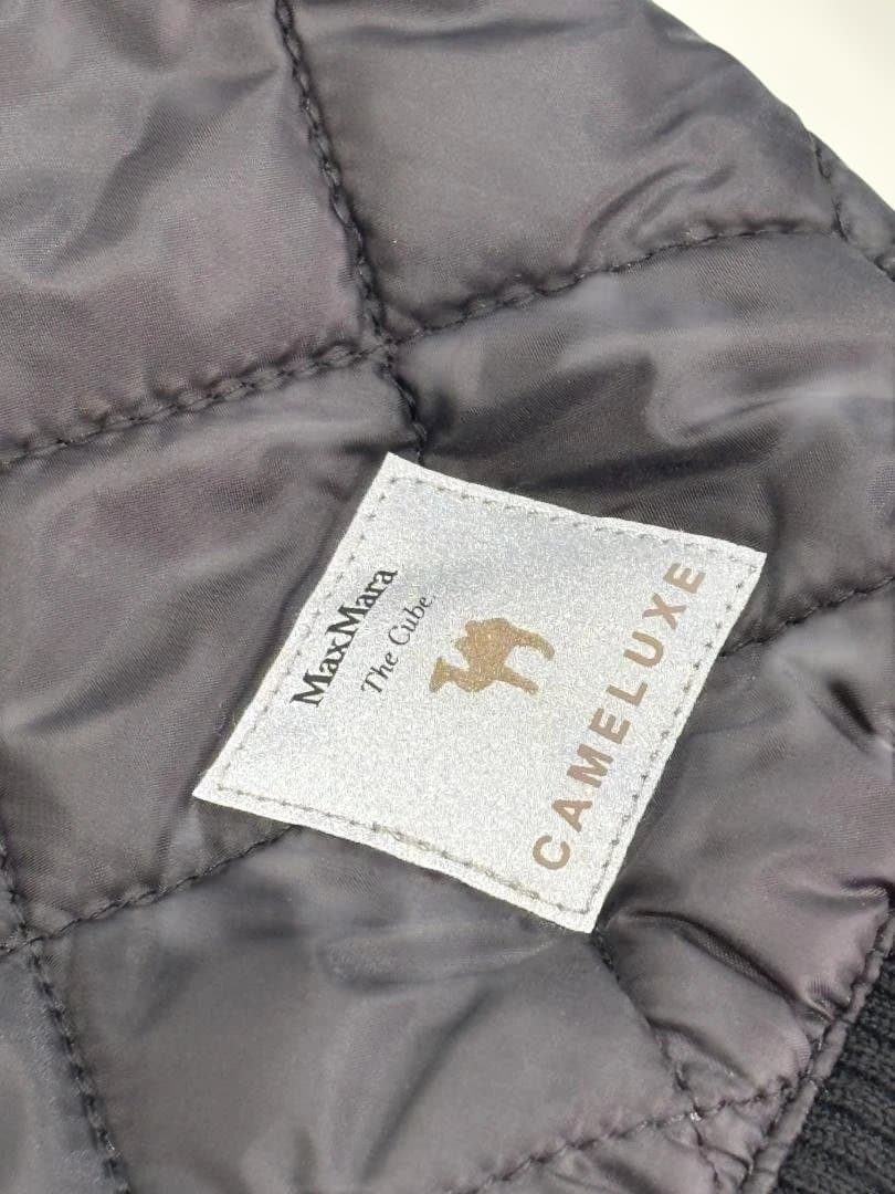 ☆美品☆マックスマーラ ザキューブ ダウン キルティング キャメリュクス