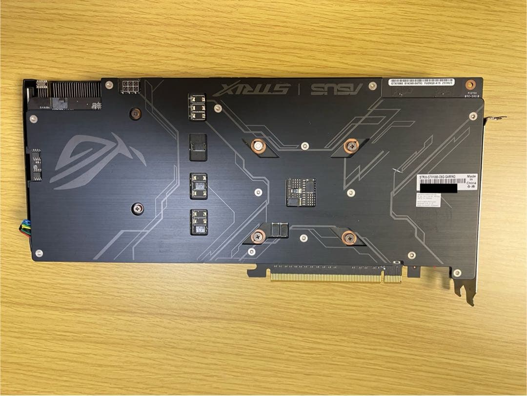 ASUS グラボ ROG STRIX-GTX1060-O6G-GAMING