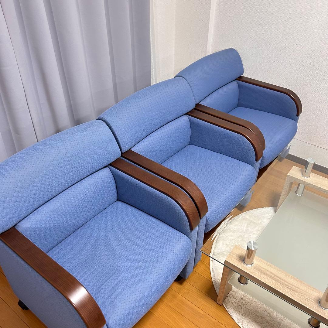 美品✨定価一脚9万　okamura／オカムラ　応接ソファ　セット　全6脚