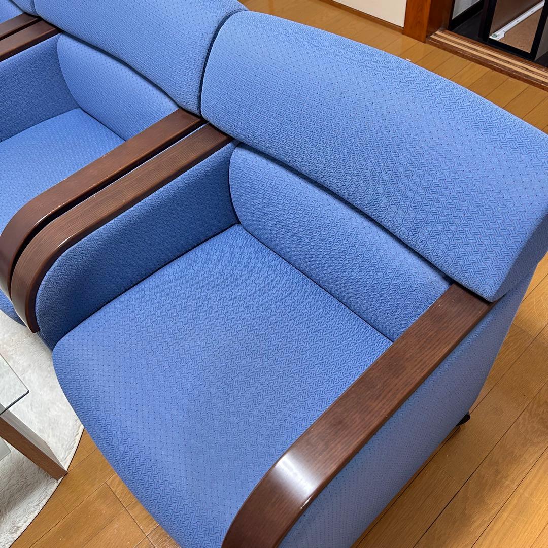 美品✨定価一脚9万　okamura／オカムラ　応接ソファ　セット　全6脚