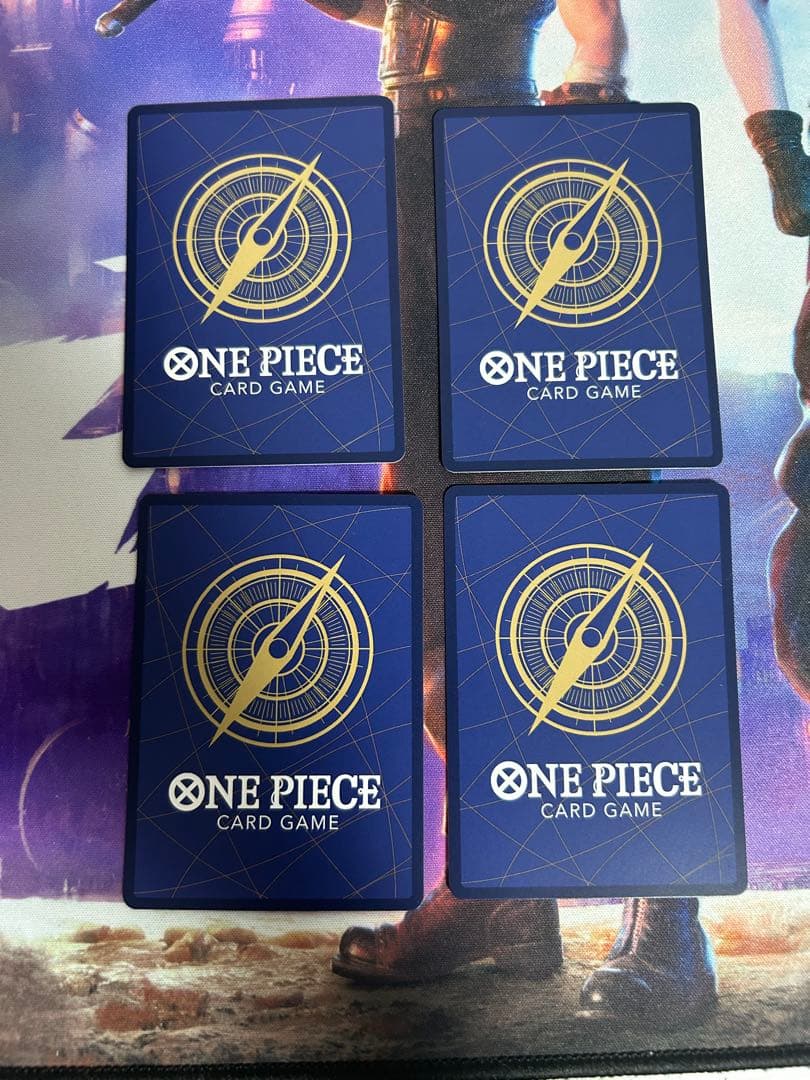 モンキー•D•ルフィ パラレルイラスト 4枚セット