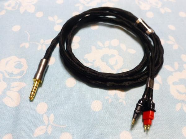 HD650 HD660S 7N OCC 純銅 極太 4.4mm5極 HD600