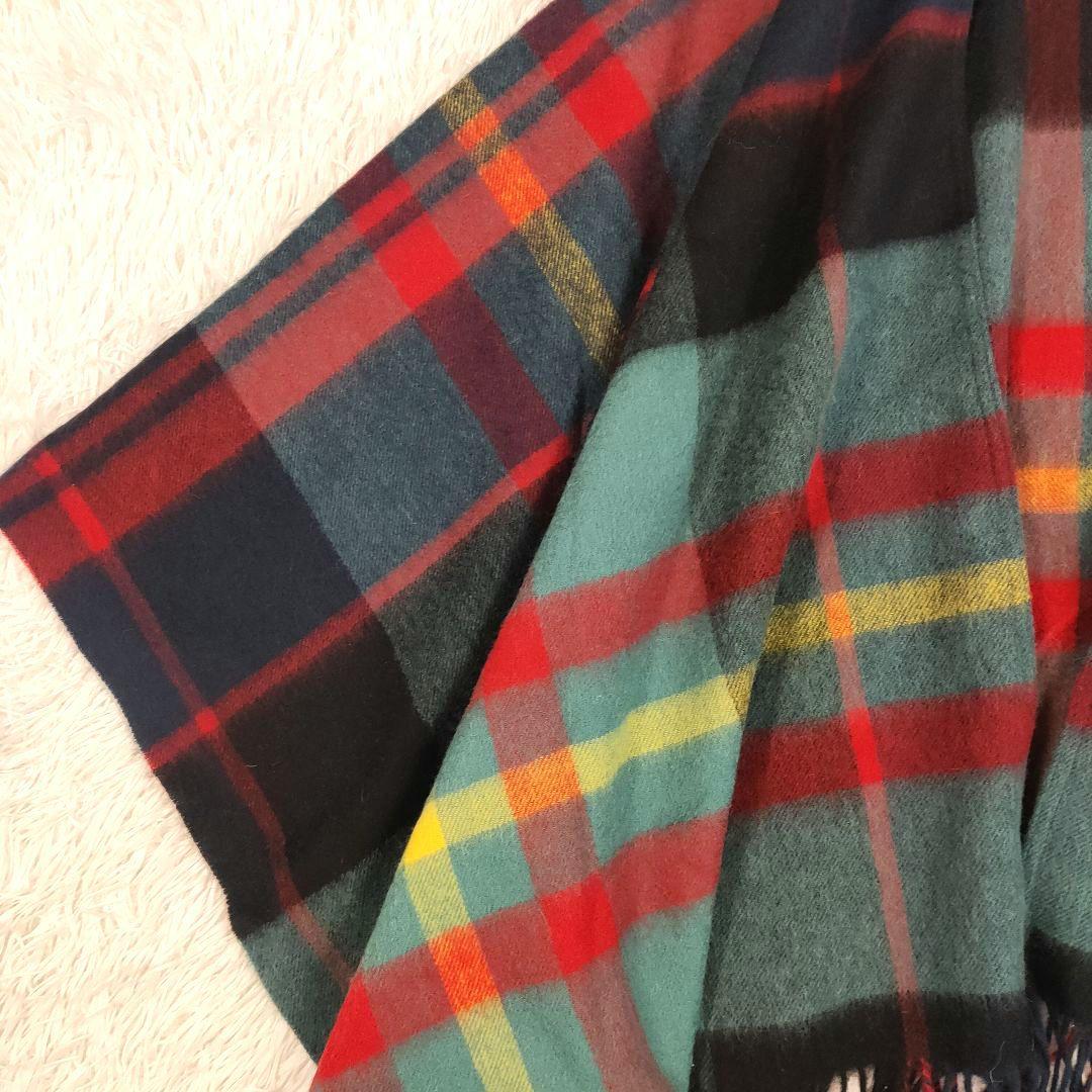 ヴィヴィアンウエストウッド　ワンポイントORB タータンチェック ケープストール