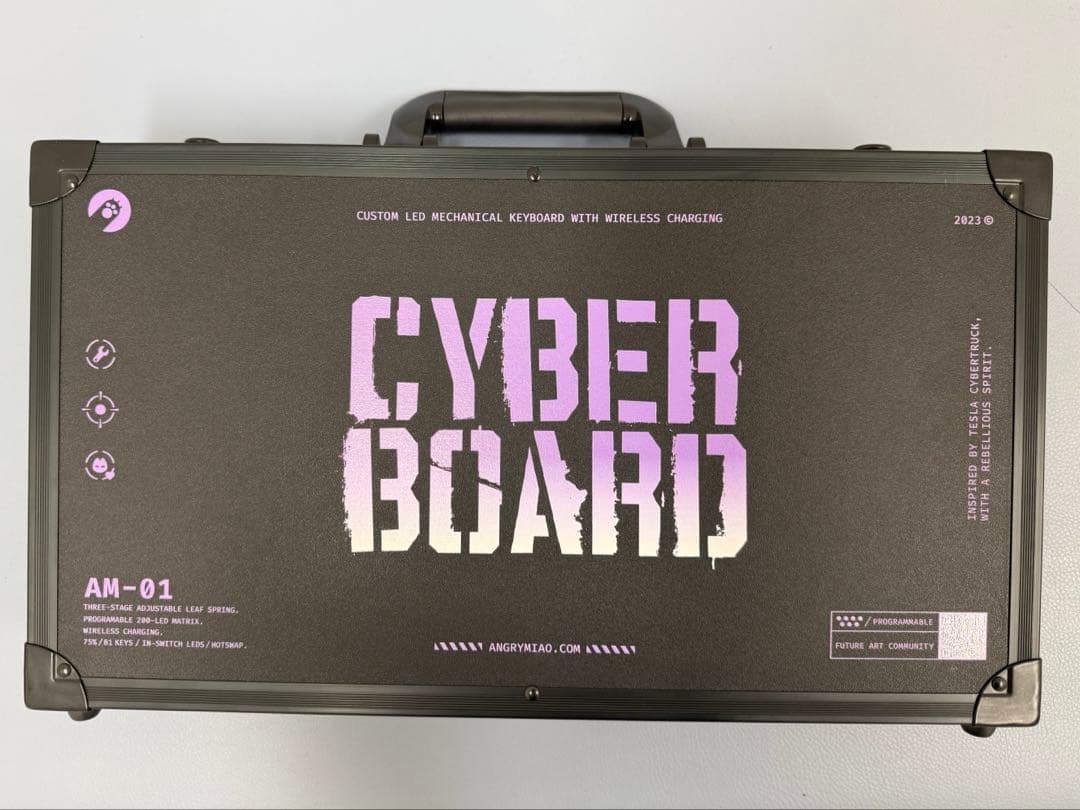 キーボード Angry Miao Cyberboard r4 Graffiti bebop
