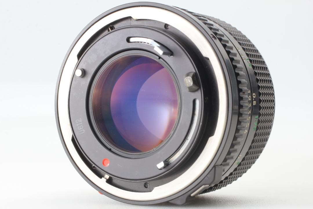 キャノンニューFD 50mm F/1.4 MF 標準レンズ フード付 l4351