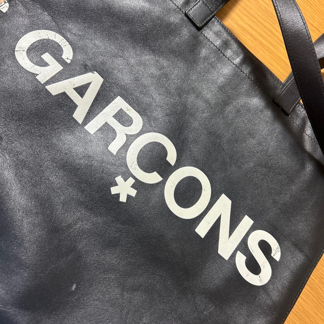 コムデギャルソン　ブラックトートバッグ