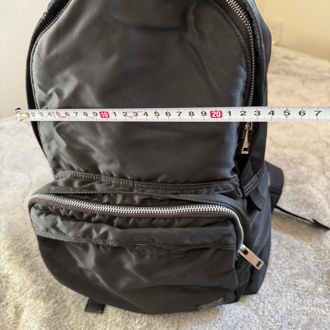 【日本製】PORTER TANKER バックパック 黒 コンパク 補修前提