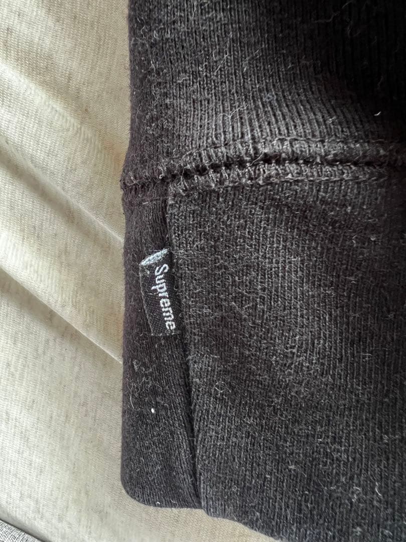 Supreme パテントアーチロゴパーカー ブラック