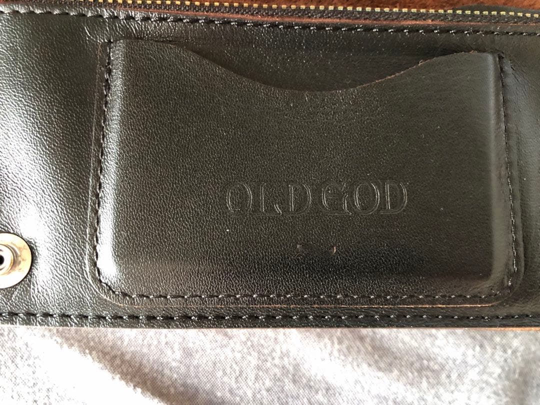 オールドゴッドホースハイドトラッカーウォレット